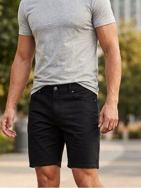 DKNY Men's Black Shorts